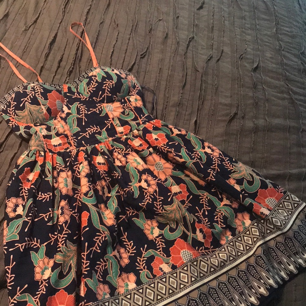 Adjustable spaghetti strap dress
